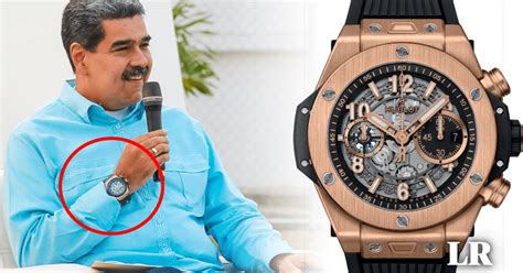 hublot de maduro|reloj de nicolas maduro.